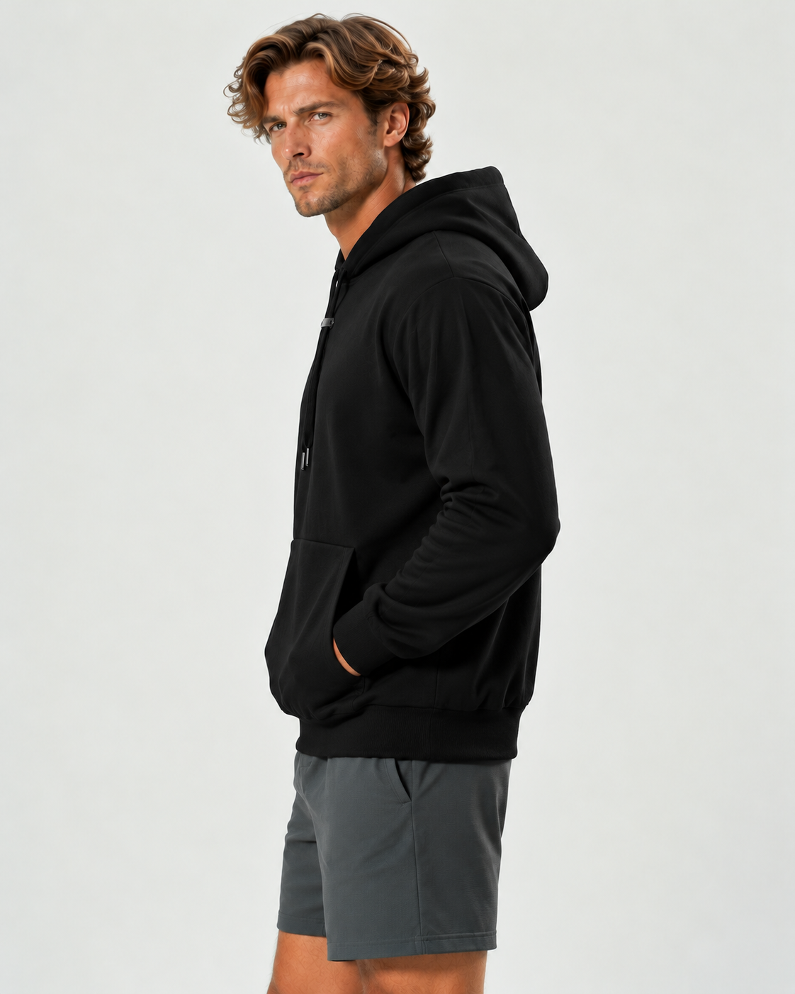 Everyday Ease Cotton Blend Men's Hoodie