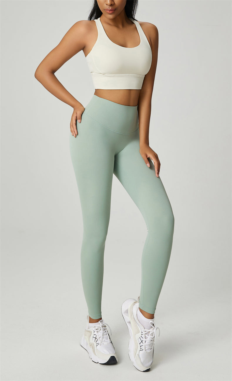 Maya High-Waisted Tummy Control Yoga Legging - WOO YOGA