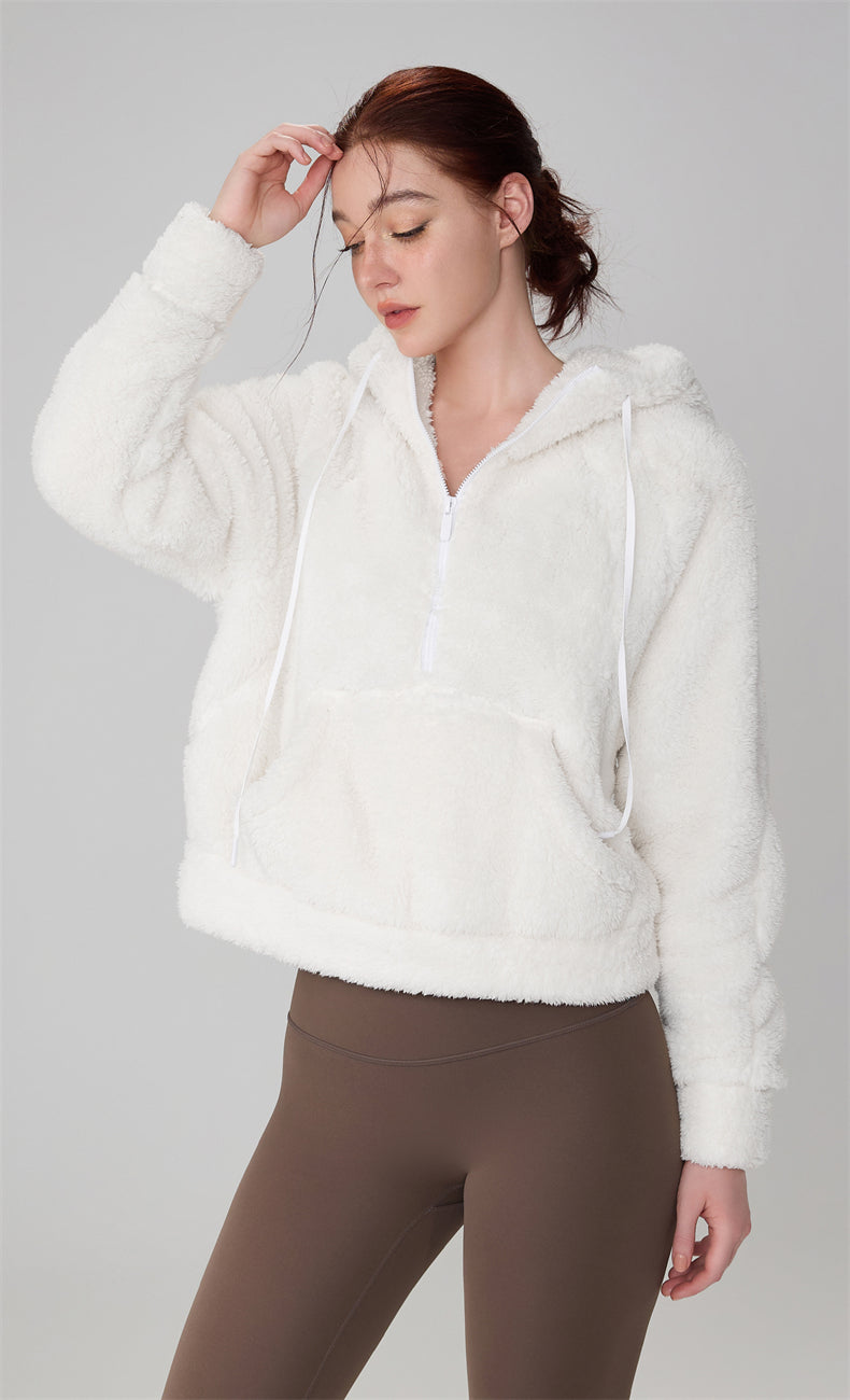 WOO YOGA - Kaia Ultra Warm Fleece Hoodie