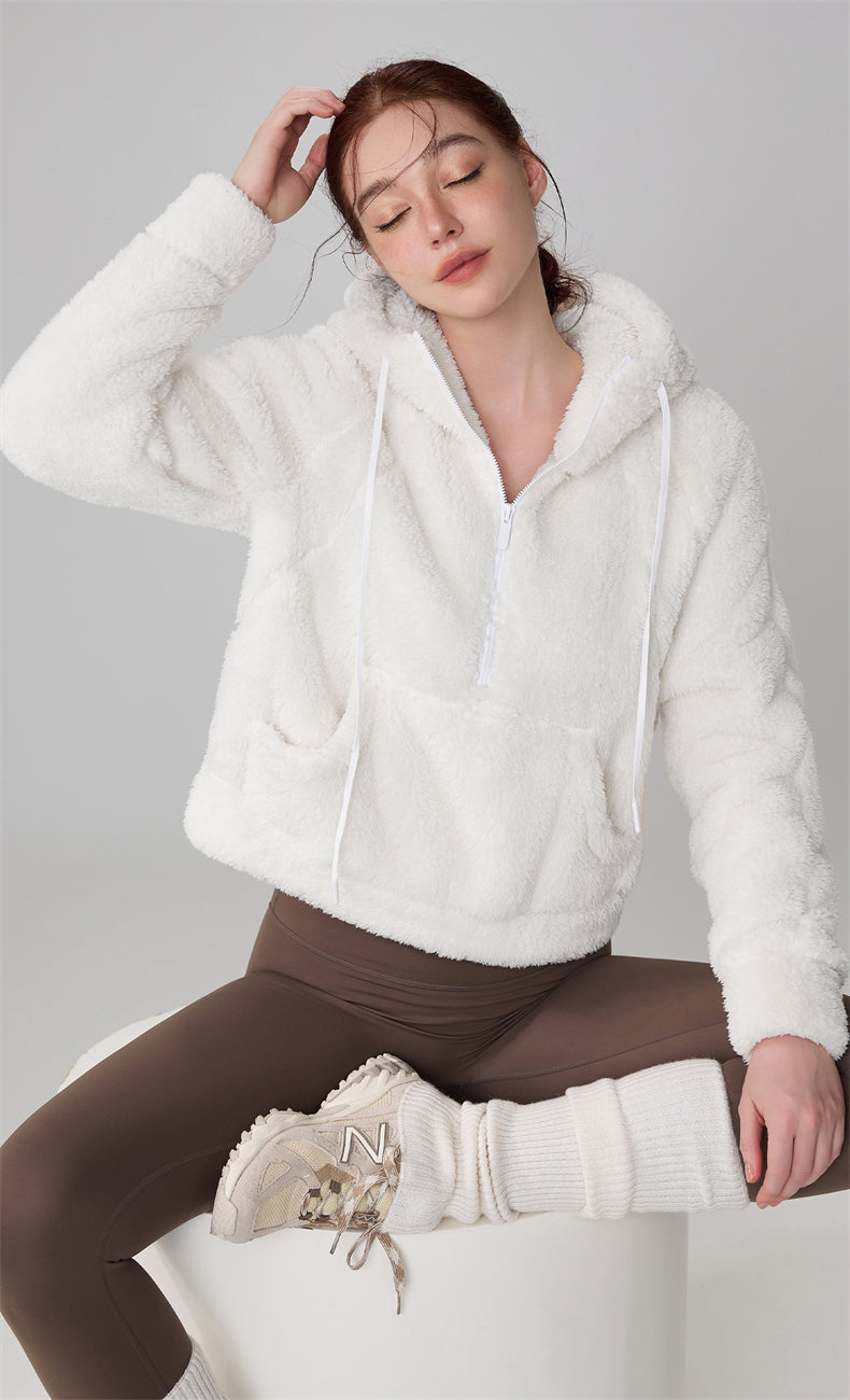 WOO YOGA - Kaia Ultra Warm Fleece Hoodie