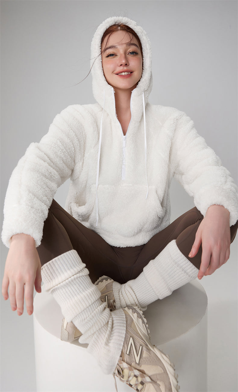 WOO YOGA - Kaia Ultra Warm Fleece Hoodie