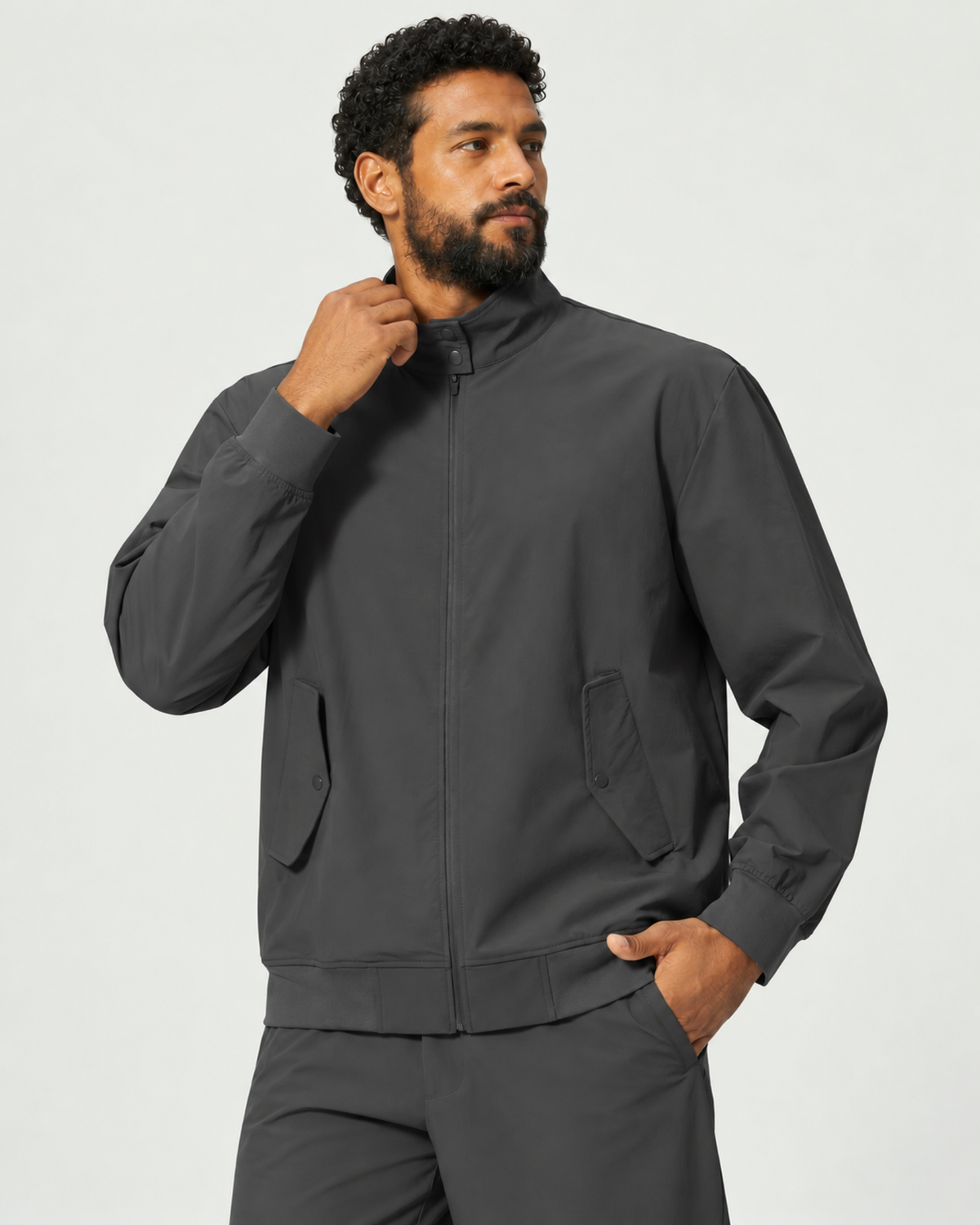 Everyday Motion Lightweight Men's Bomber Jacket