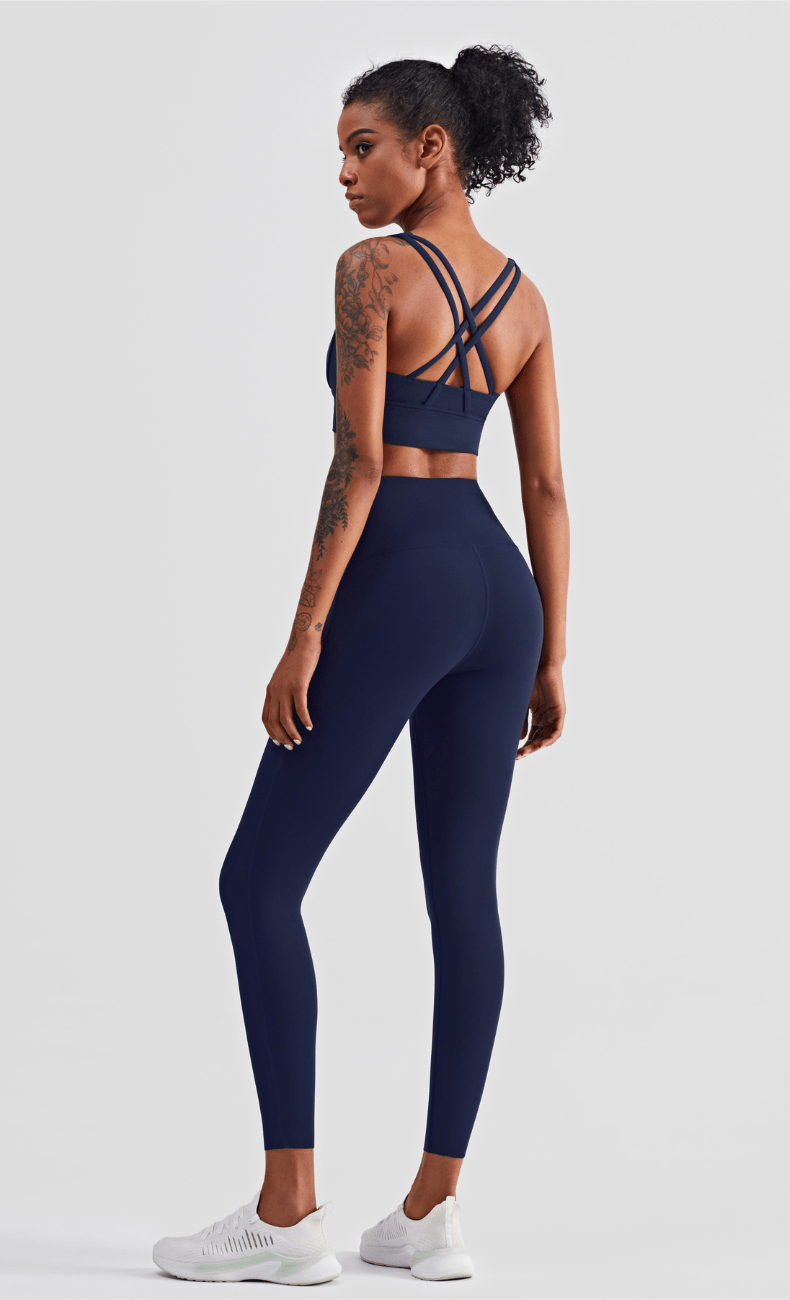 WOO YOGA Sports Bras Indira Yoga Matching Set 