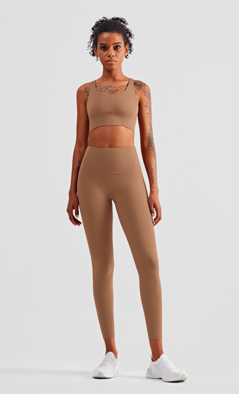 WOO YOGA Sports Bras Indira Yoga Matching Set 