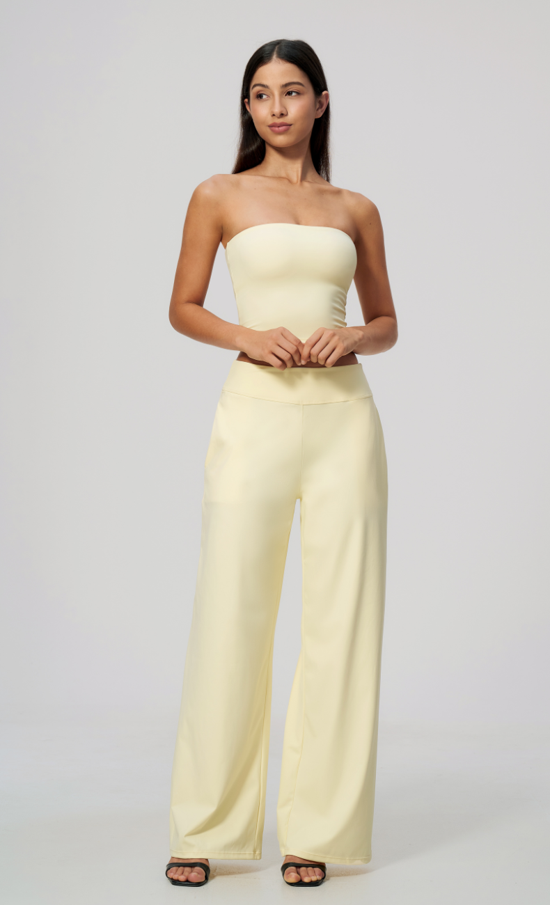 Lulu Side Pocket Wide Leg Pant