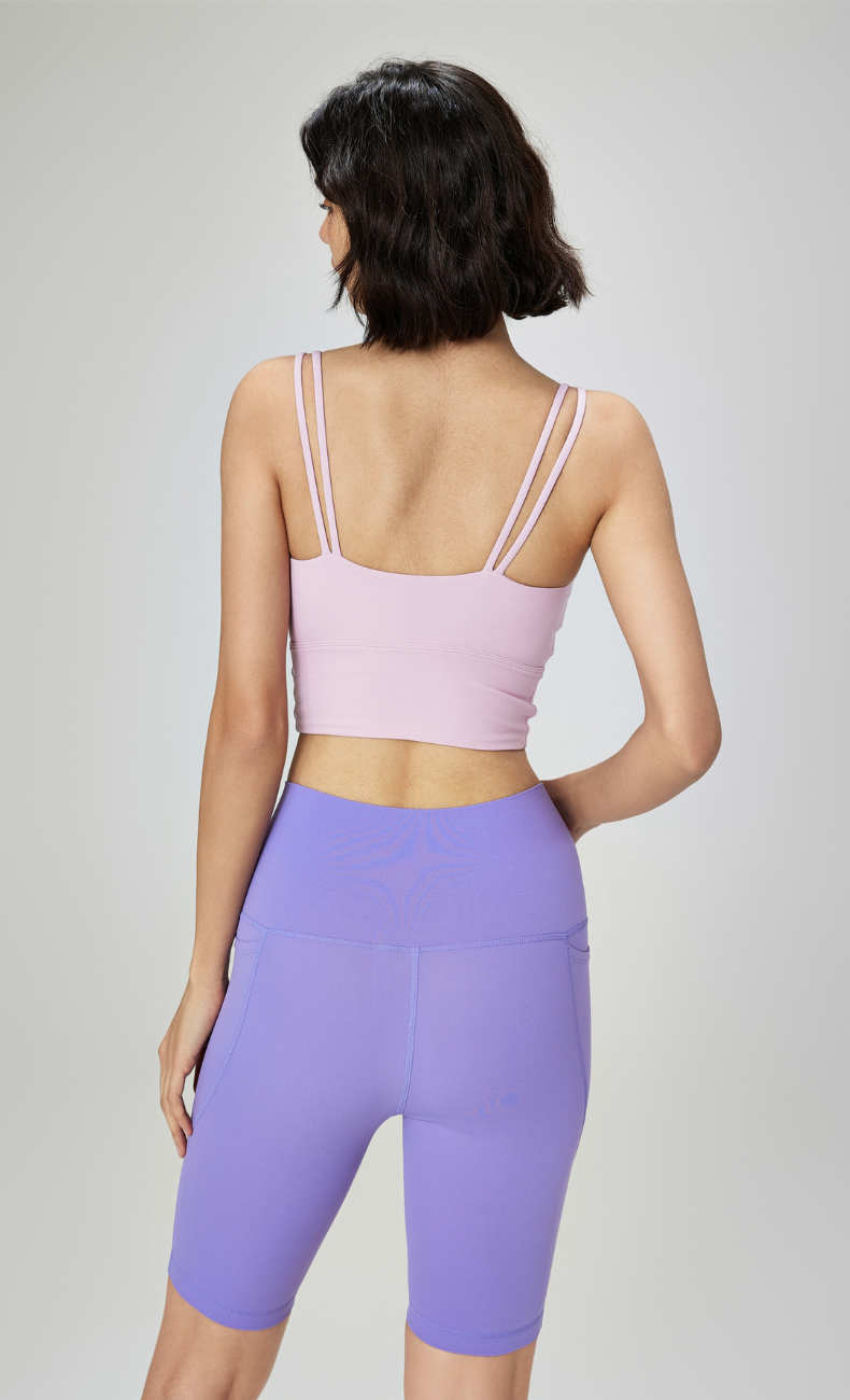 Jen High-Waisted Bike Short with Pockets