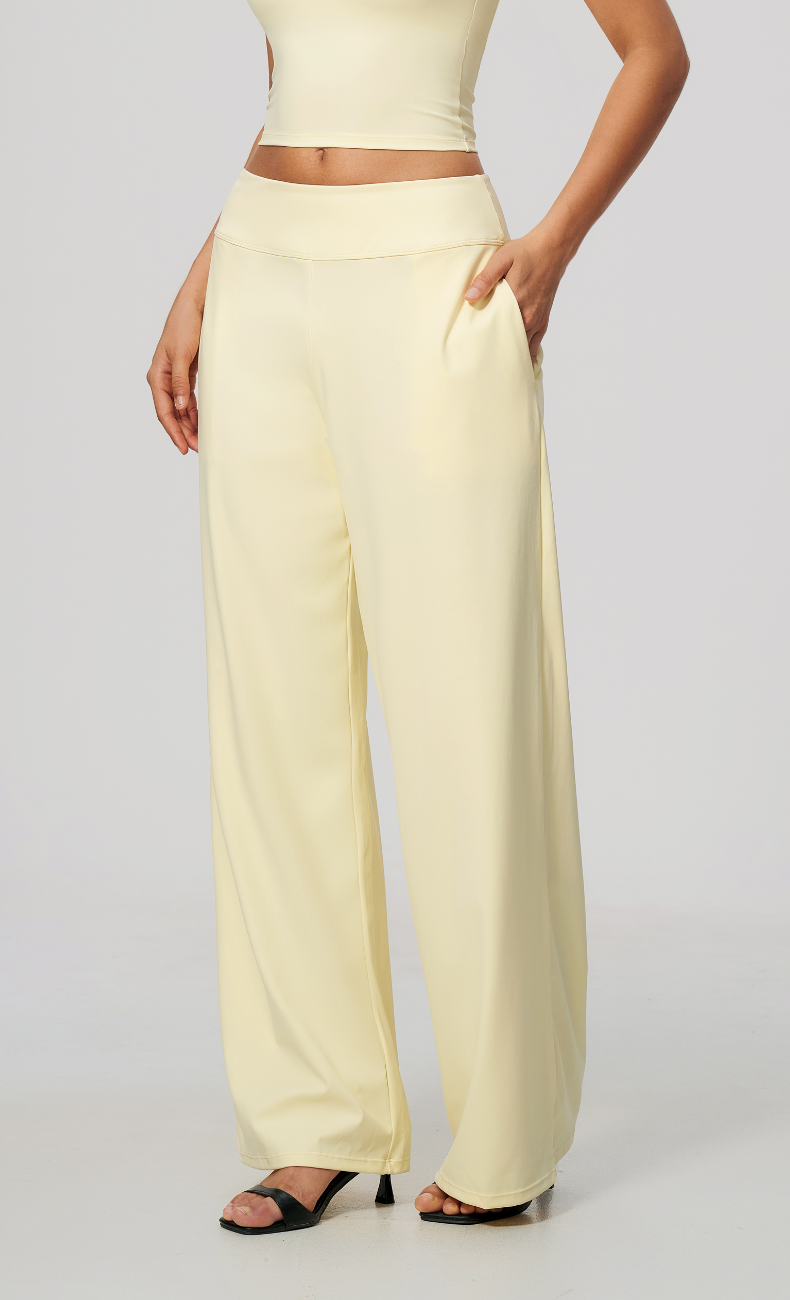 Lulu Side Pocket Wide Leg Pant