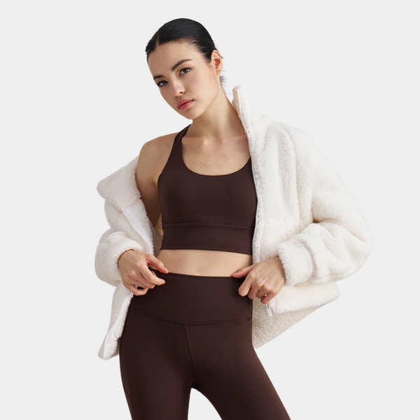 Kaia Cloud Fleece Jacket - WOO YOGA