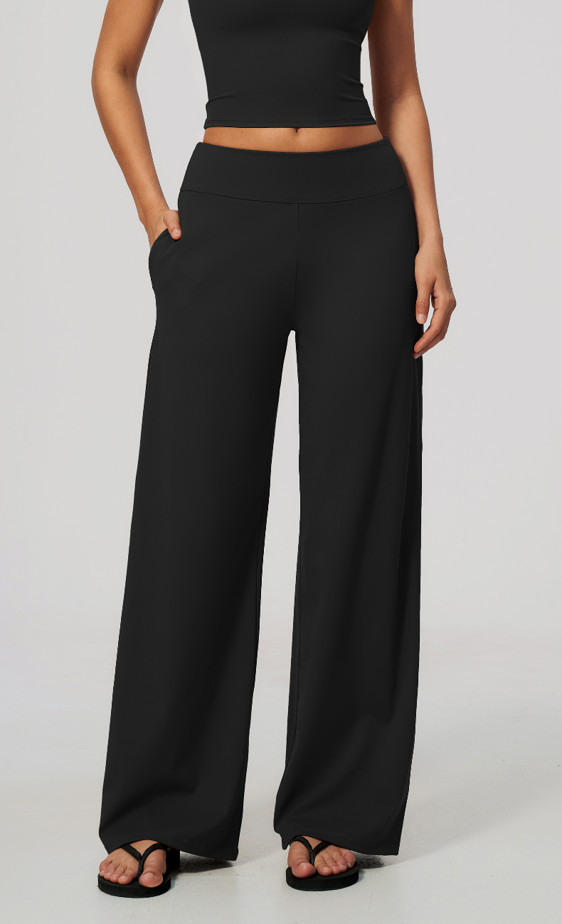Lulu Side Pocket Wide Leg Pant