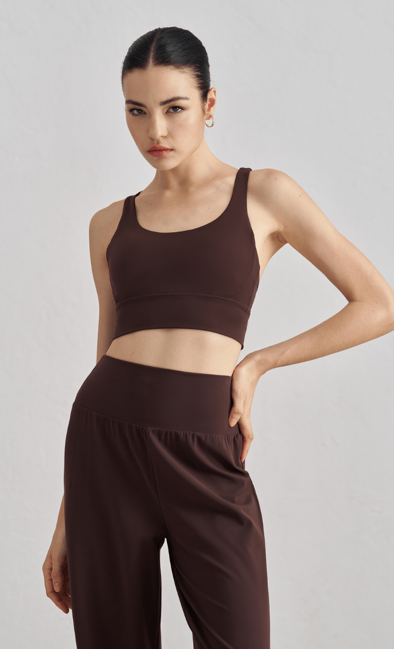 Indira Open Back Sports Bra