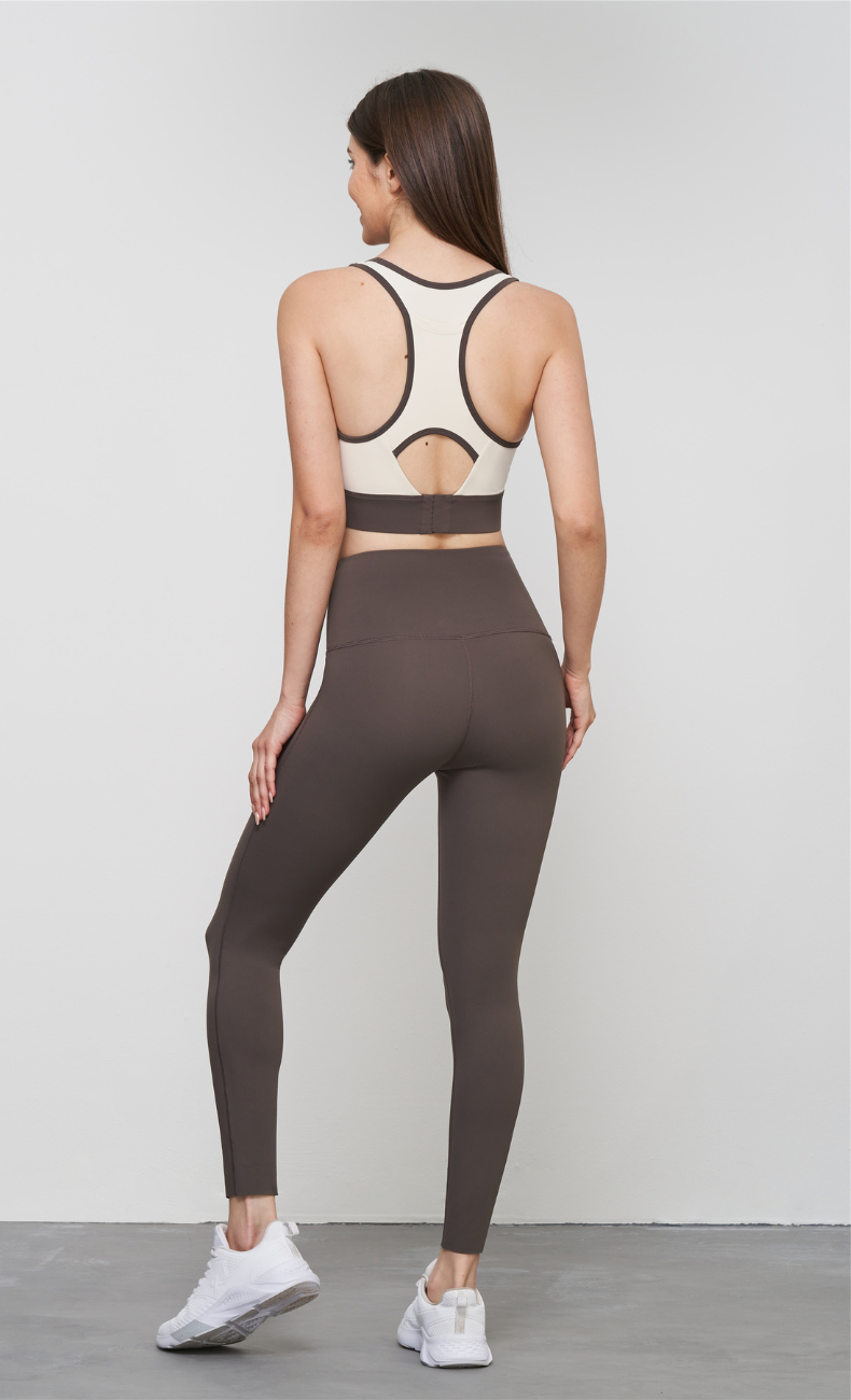 Clara Open Back Sports Bra - WOO YOGA