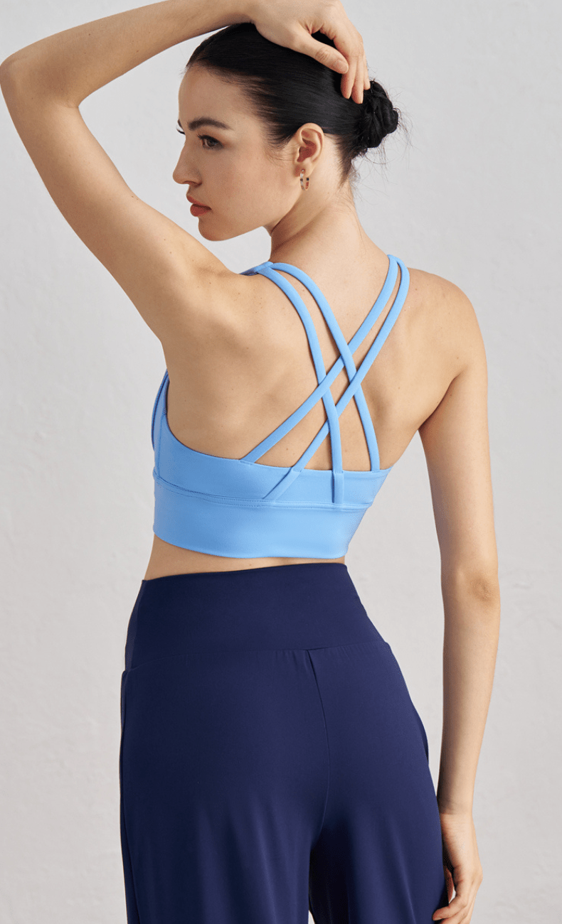 Indira Open Back Sports Bra