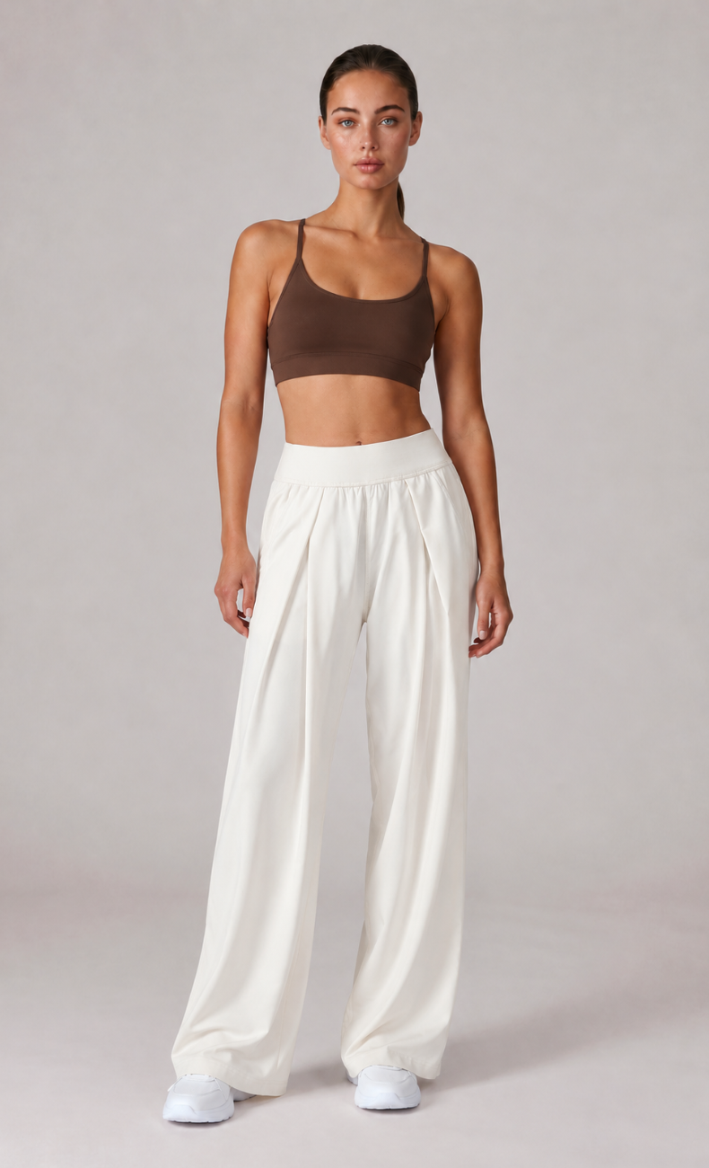 Clara High Waisted Wide Leg Pant