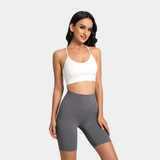 Leah High-waist Sports Short