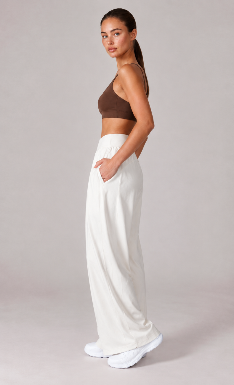Clara High Waisted Wide Leg Pant
