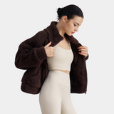 Kaia Cloud Fleece Jacket - WOO YOGA