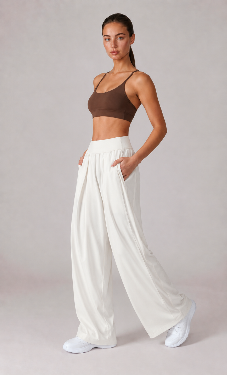 Clara High Waisted Wide Leg Pant