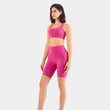 Lily 8" Seamless High-waist Short - Pink Lychee