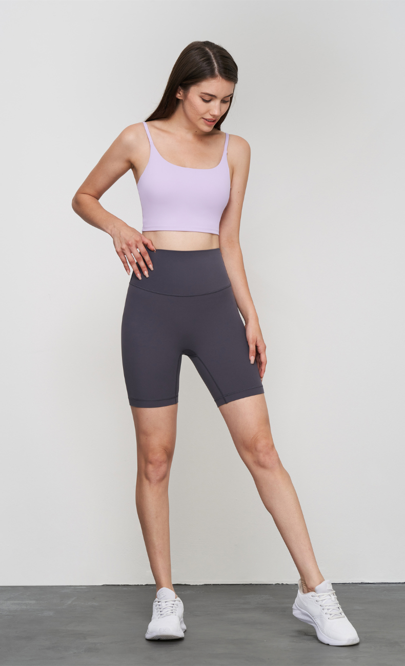 Ivy High-Waist Seamless Workout Short - WOO YOGA