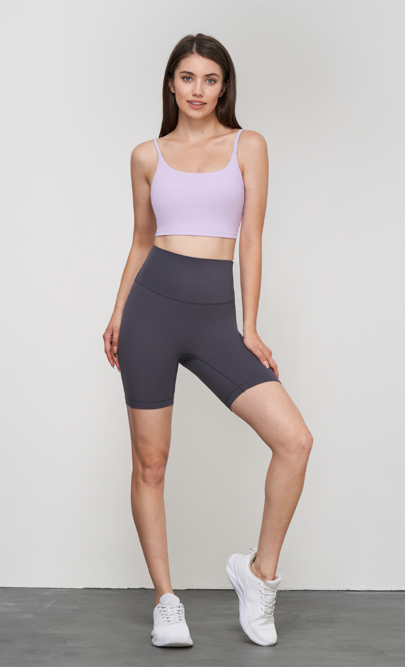 Ivy High-Waist Seamless Workout Short - WOO YOGA