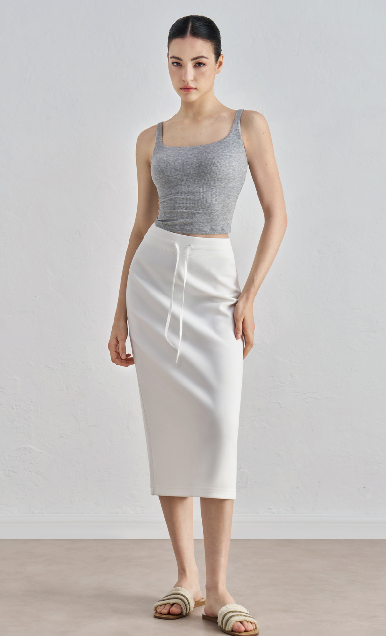 Ophelia Athletic Midi Skirt