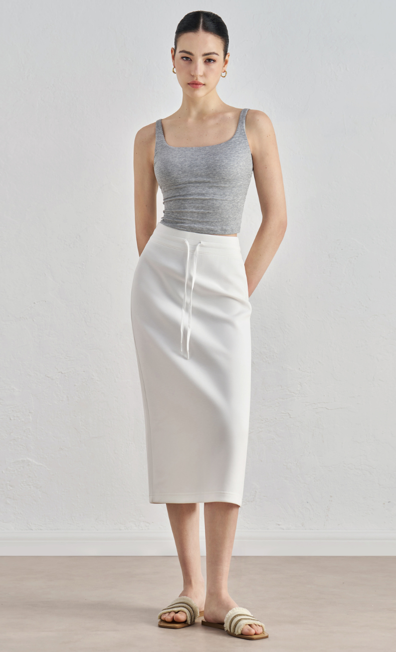 Ophelia Athletic Midi Skirt