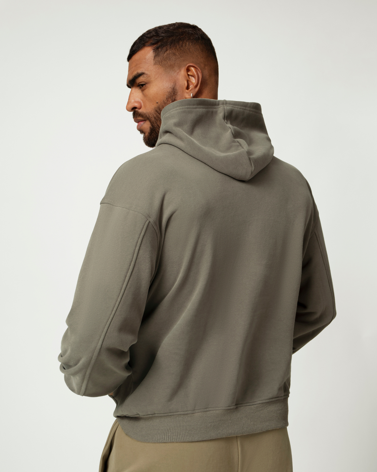 Everyday Ease Relaxed Cotton Blend Men's Hoodie