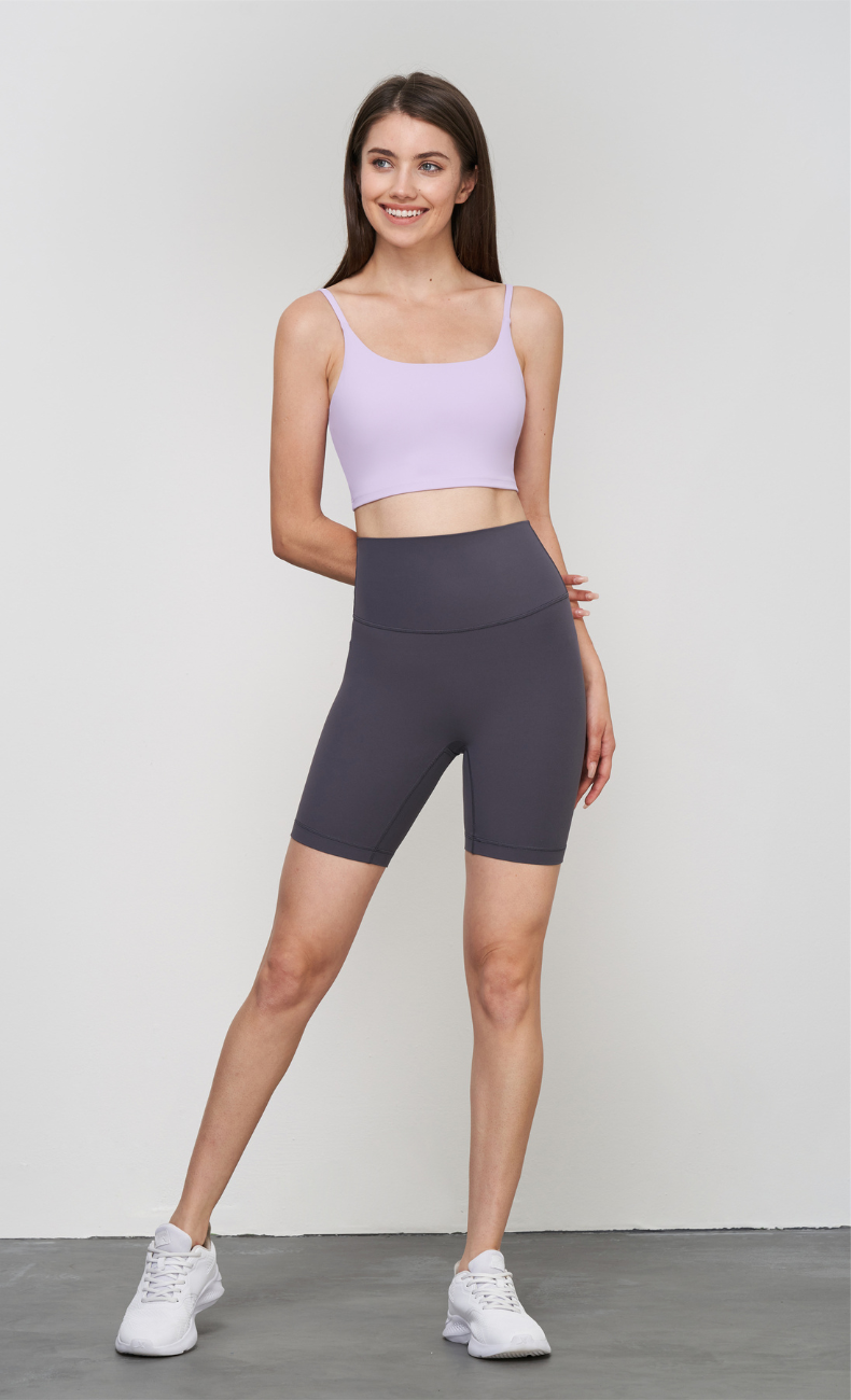 Ivy High-Waist Seamless Workout Short - WOO YOGA