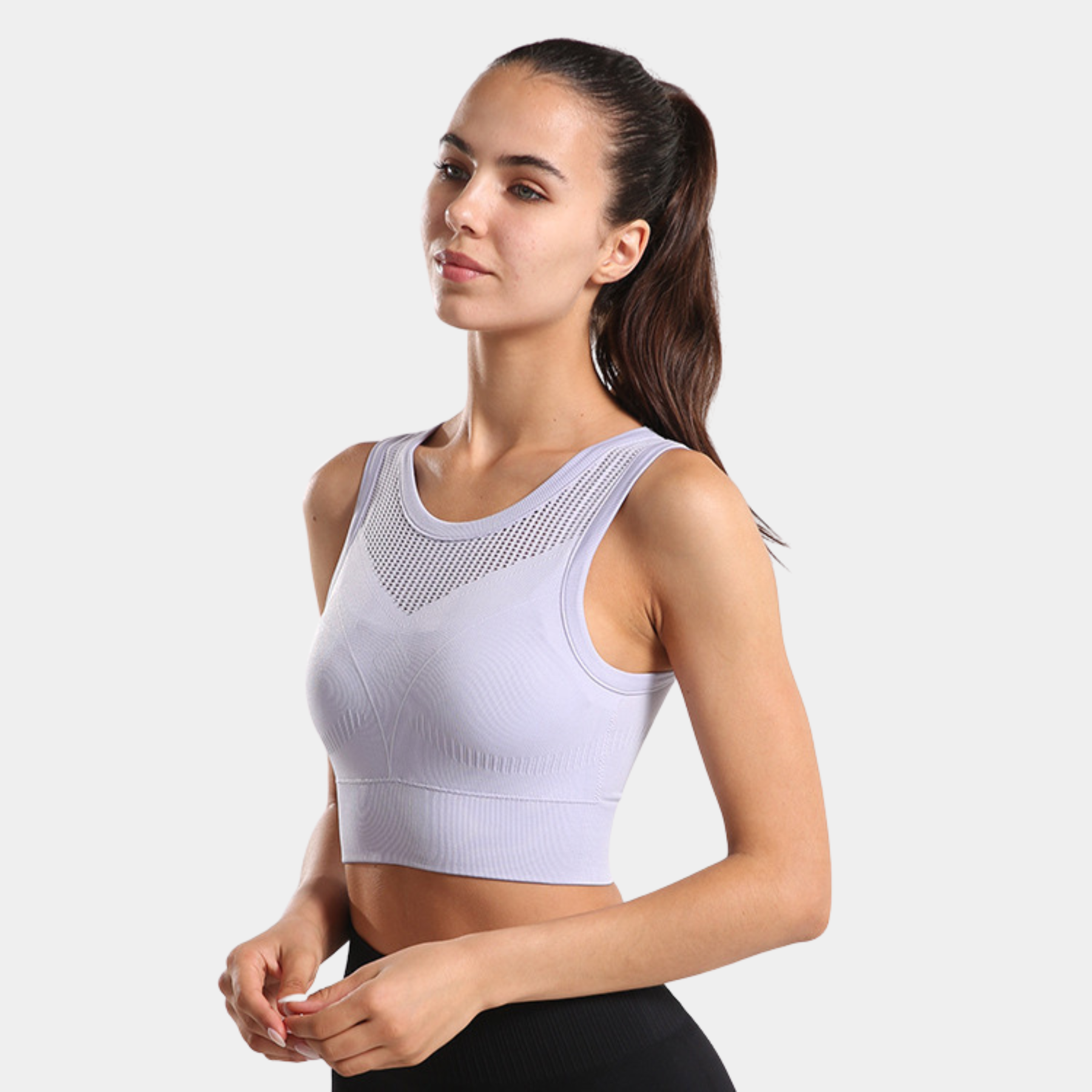 Sarah Knit Bra Tank - WOO YOGA