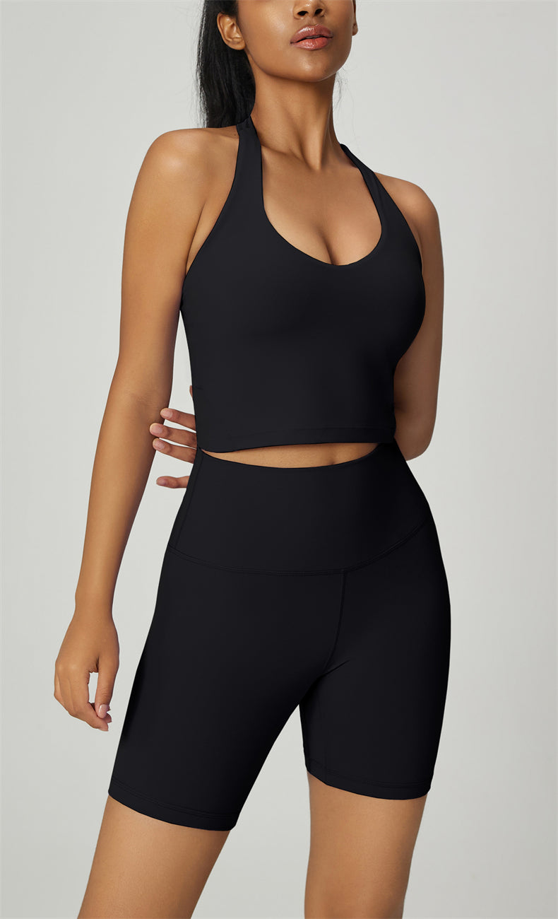 Valentina Open Back Sports Bra - WOO YOGA