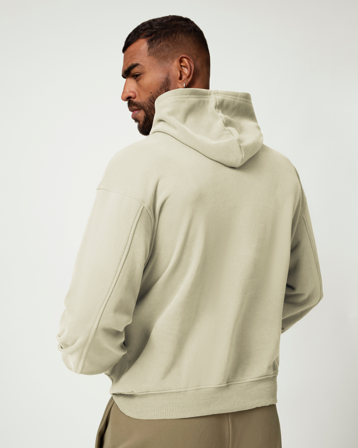 Everyday Ease Relaxed Cotton Blend Men's Hoodie