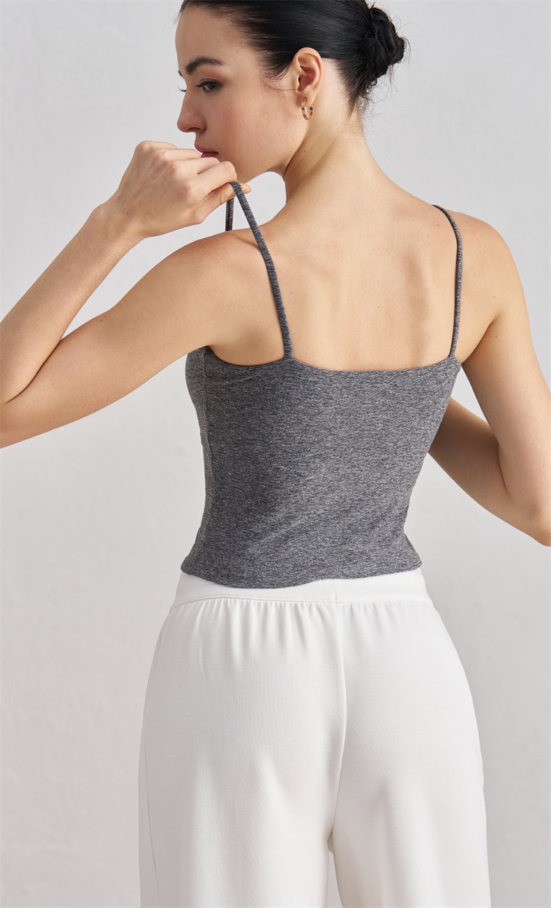 Lyra Built-in Bra Camisole - WOO YOGA