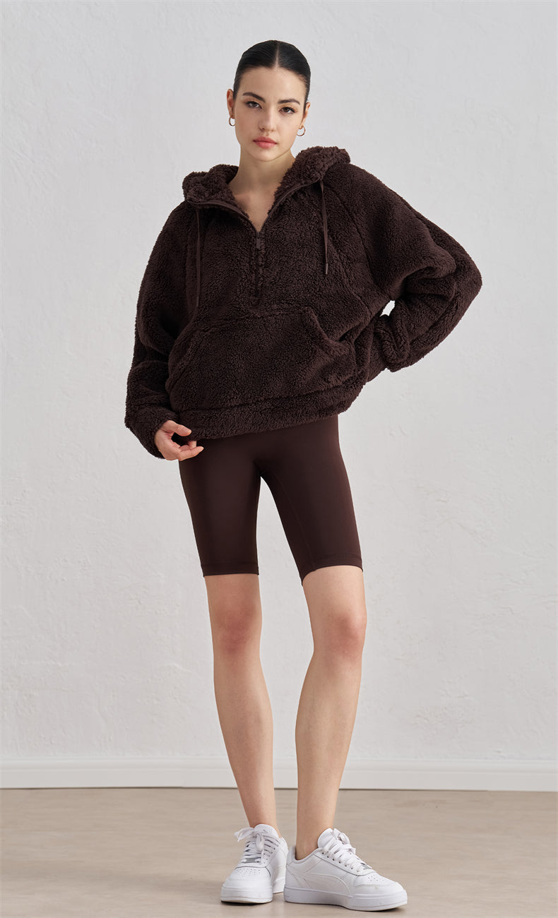 WOO YOGA - Kaia Ultra Warm Fleece Hoodie