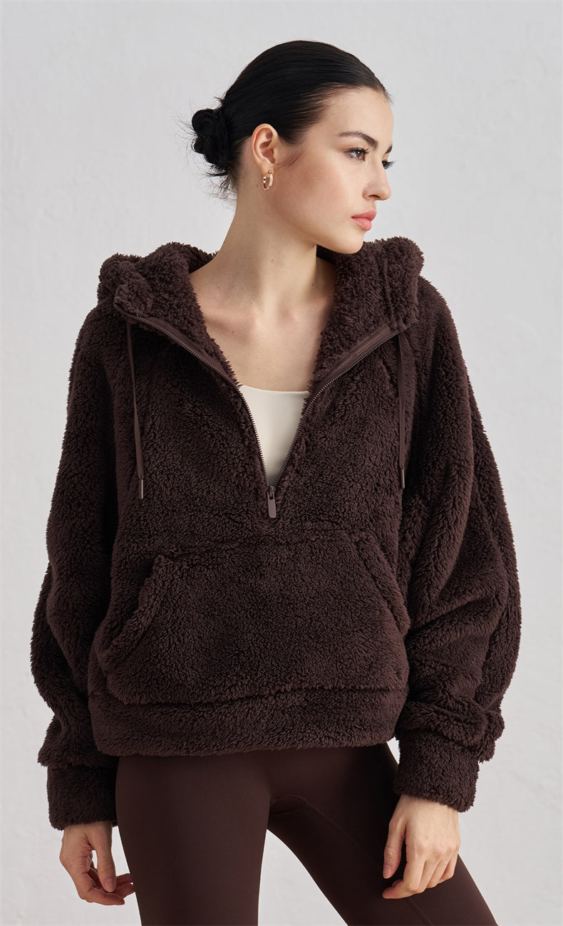 WOO YOGA - Kaia Ultra Warm Fleece Hoodie