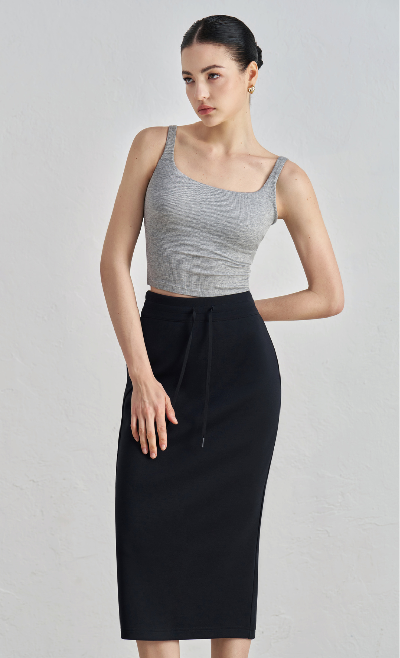 Ophelia Athletic Midi Skirt