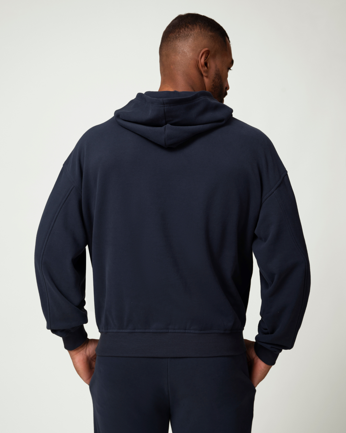 Everyday Ease Relaxed Cotton Blend Men's Hoodie
