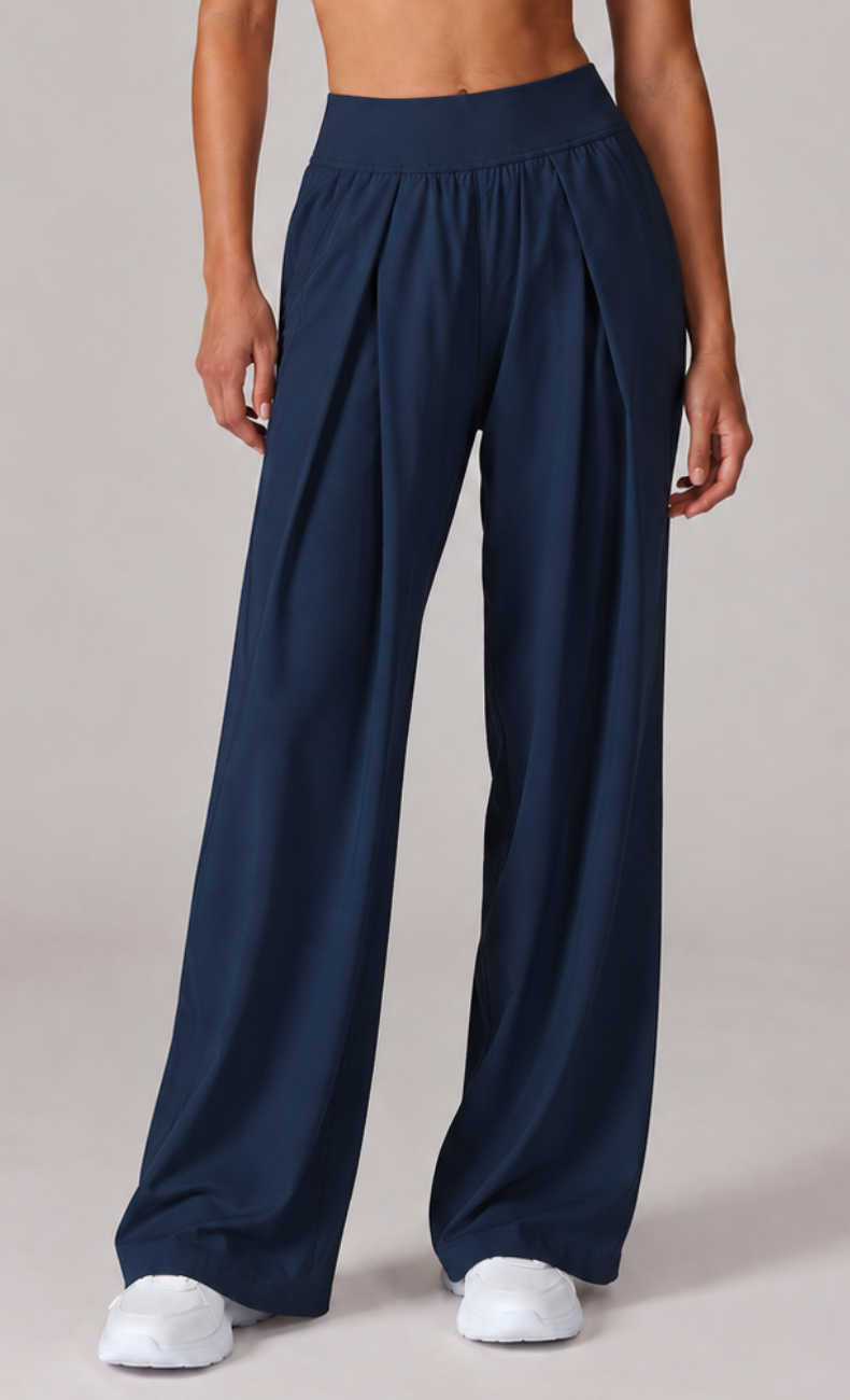 Clara High Waisted Wide Leg Pant