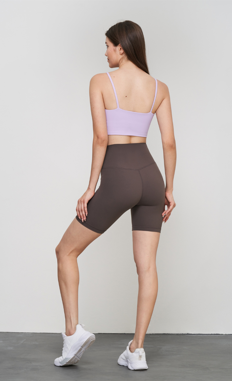 Ivy High-Waist Seamless Workout Short - WOO YOGA