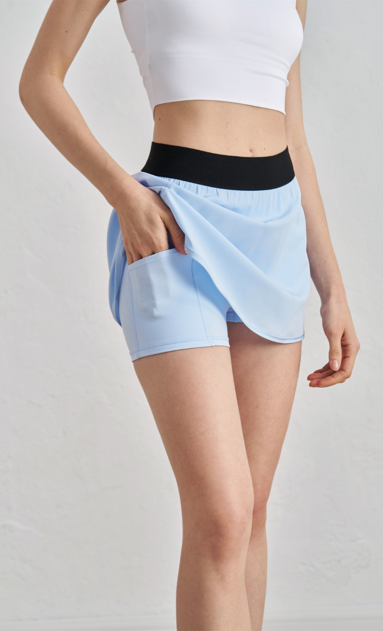 Quinn High-Rise Sport Skort