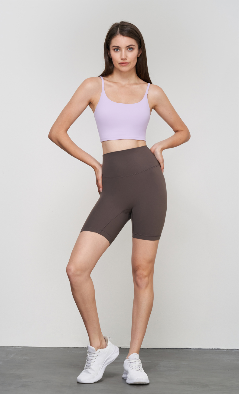 Ivy High-Waist Seamless Workout Short - WOO YOGA