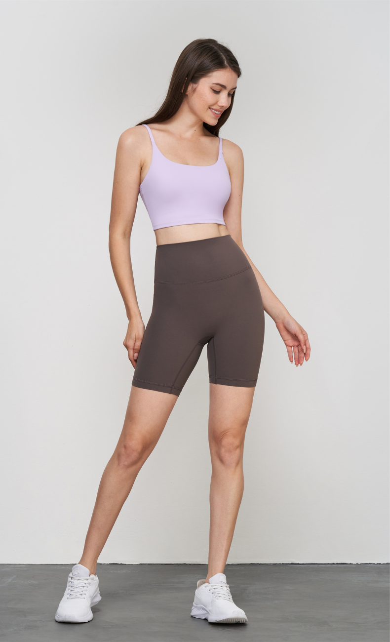 Ivy High-Waist Seamless Workout Short - WOO YOGA