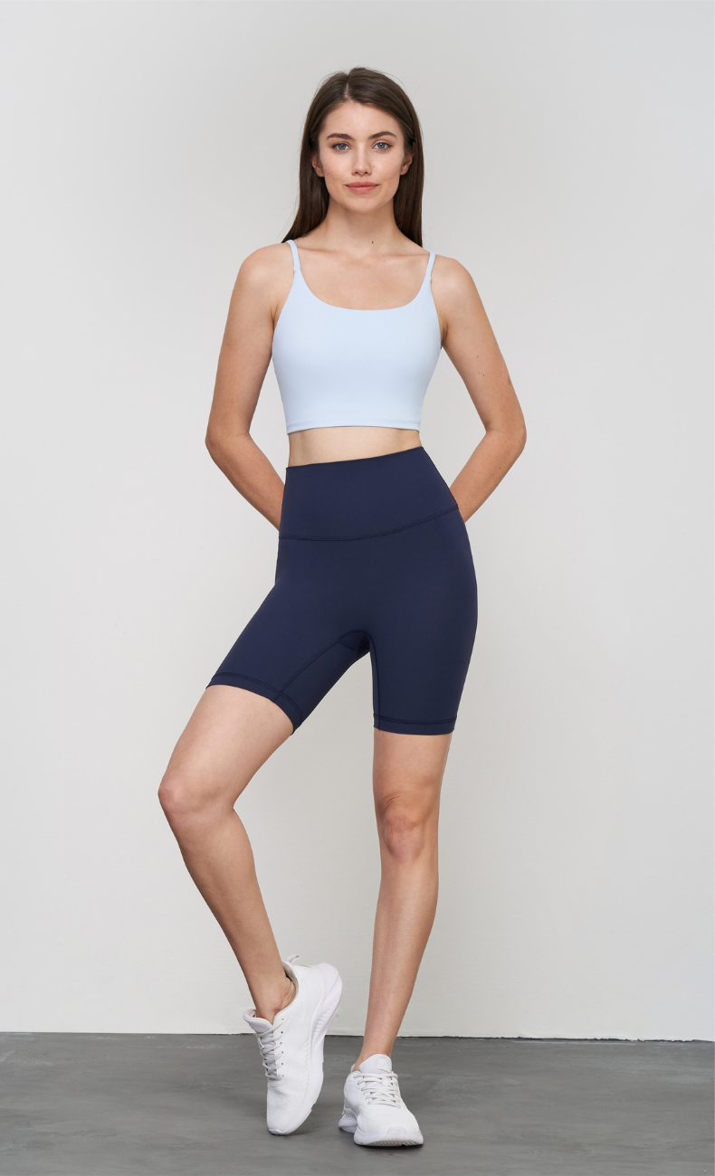 Ivy High-Waist Seamless Workout Short - WOO YOGA