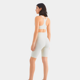 Lily 8" Seamless High-waist Short - Light Ivory