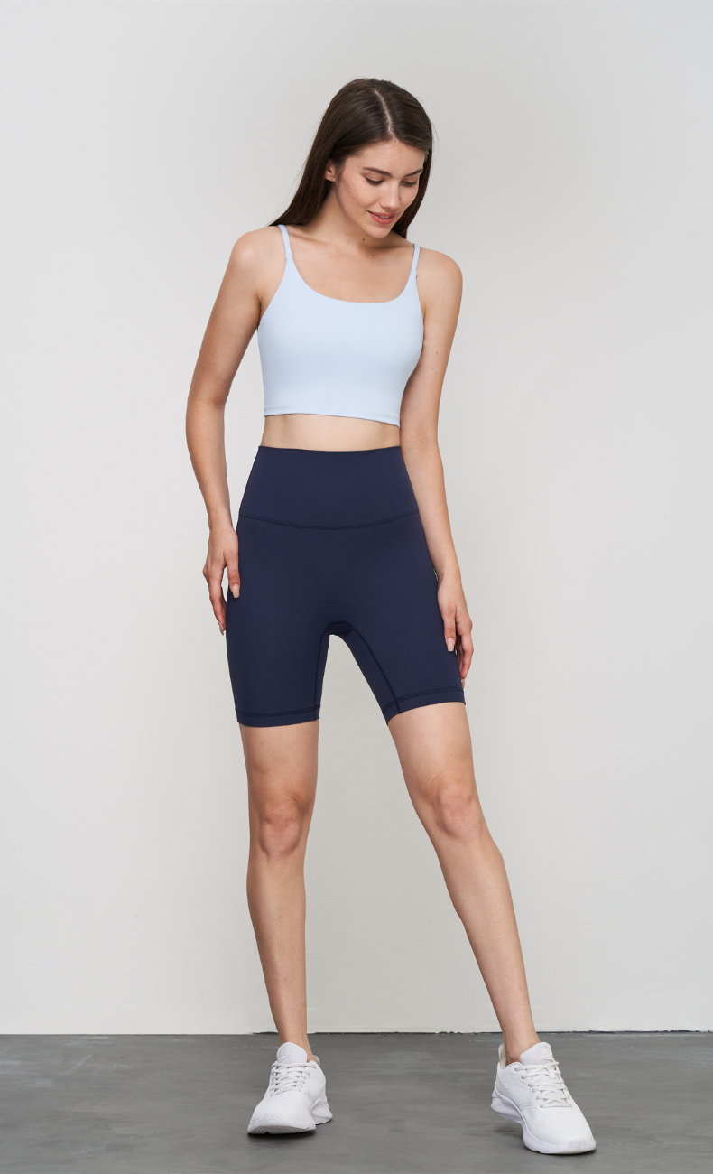 Ivy High-Waist Seamless Workout Short - WOO YOGA