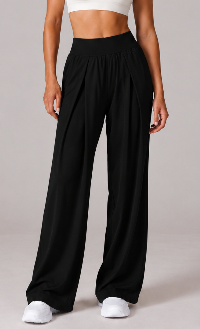 Clara High Waisted Wide Leg Pant