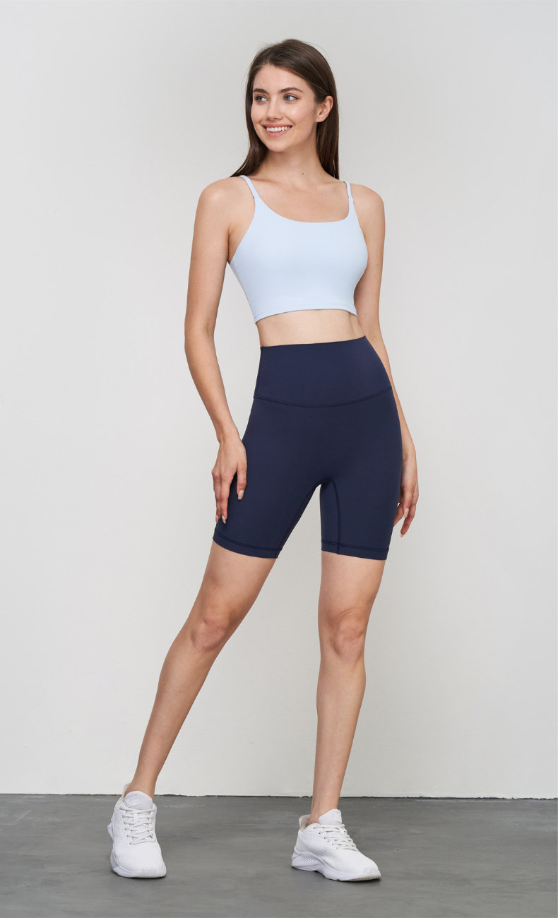 Ivy High-Waist Seamless Workout Short - WOO YOGA