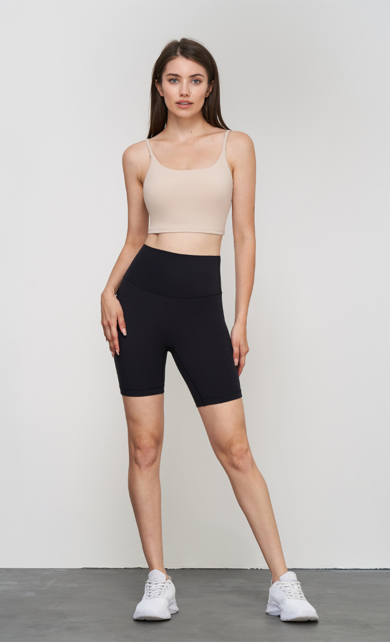 Ivy High-Waist Seamless Workout Short - WOO YOGA