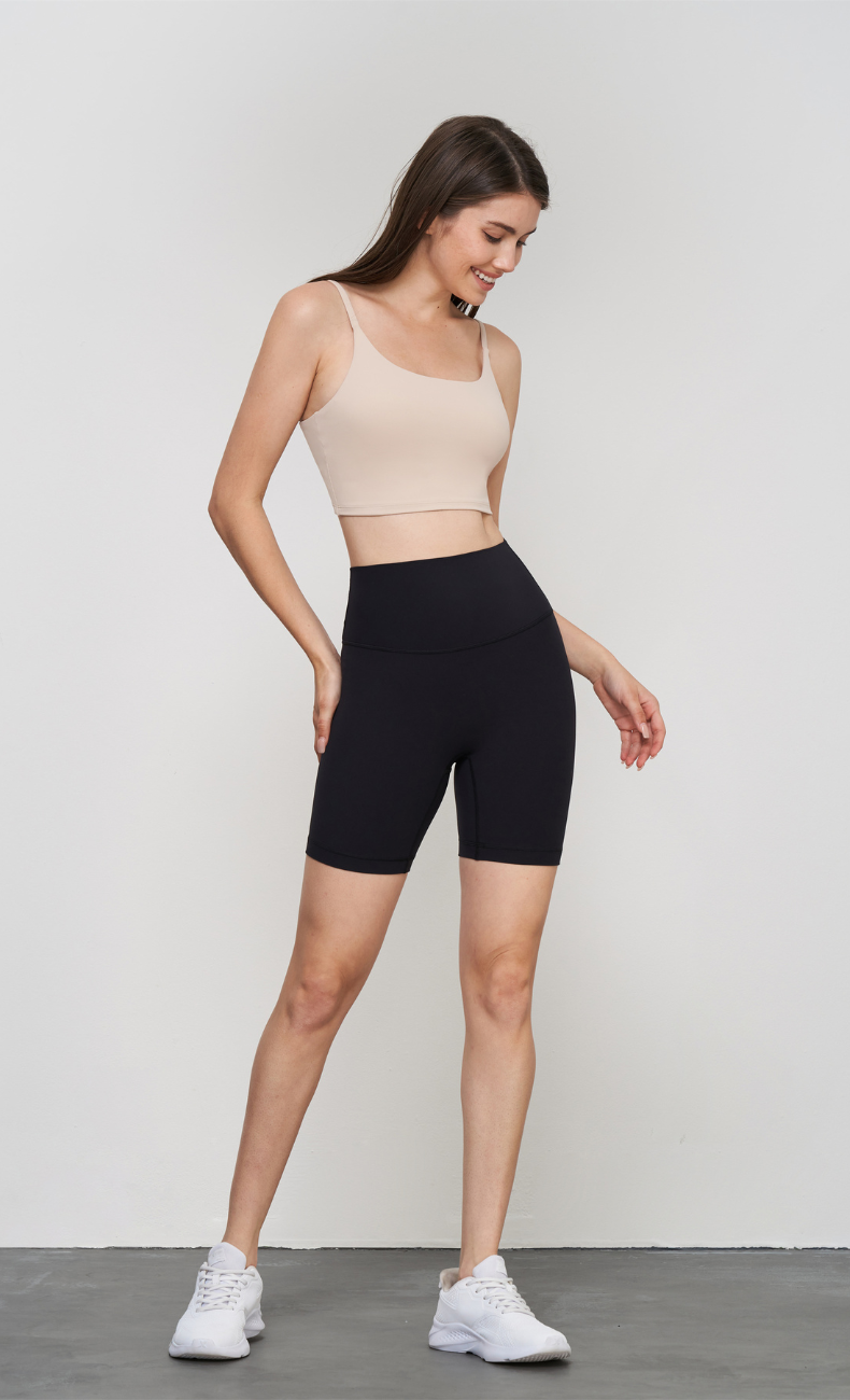 Ivy High-Waist Seamless Workout Short - WOO YOGA