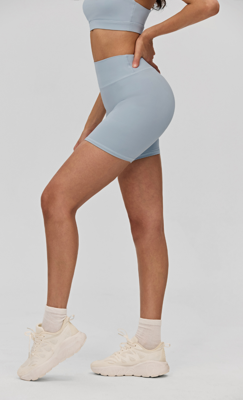 Elodie V-Waist Scrunch Butt Biker Shorts
