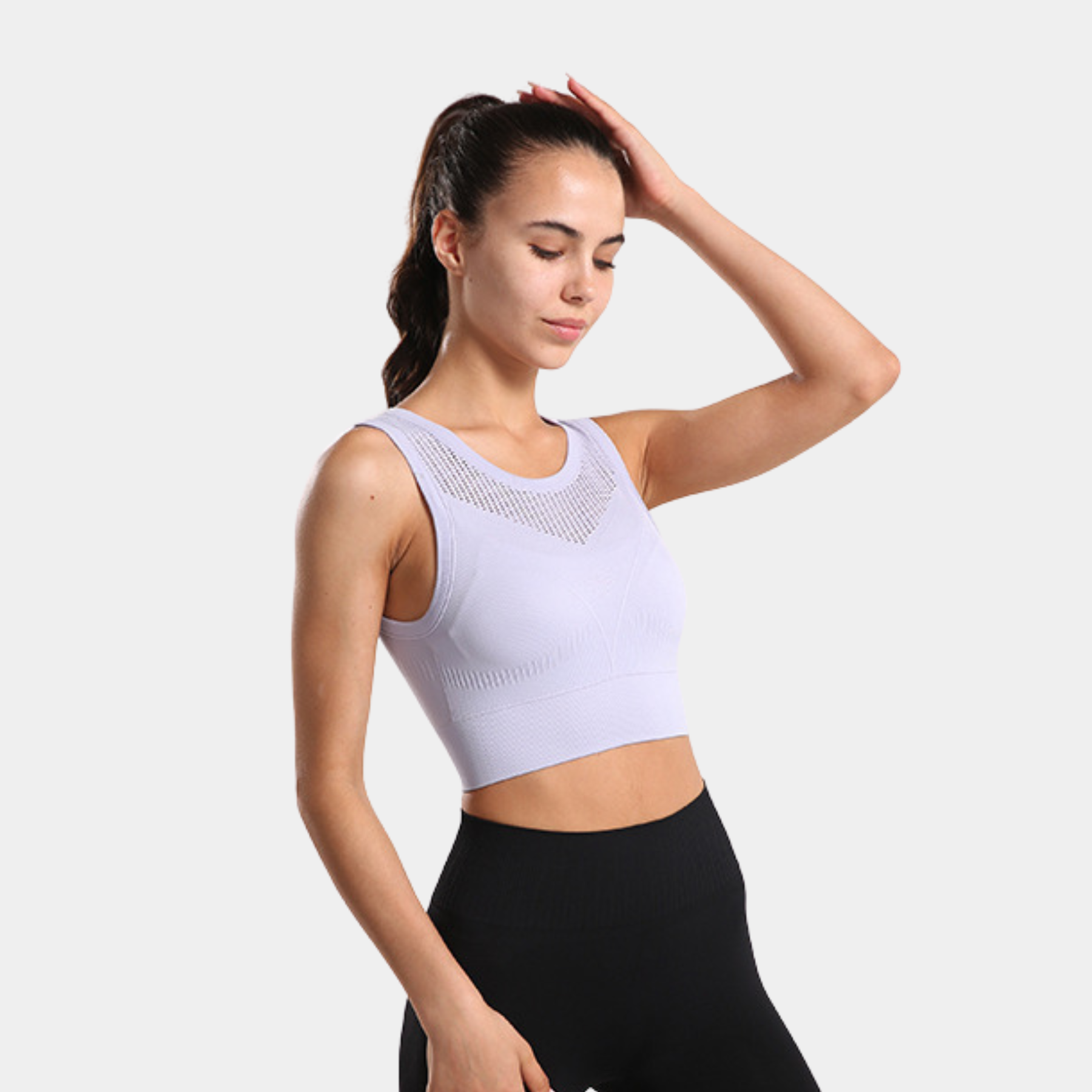 Sarah Knit Bra Tank - WOO YOGA